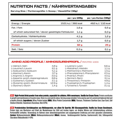 VAST PRO WHEY - Sample (1 Portion)