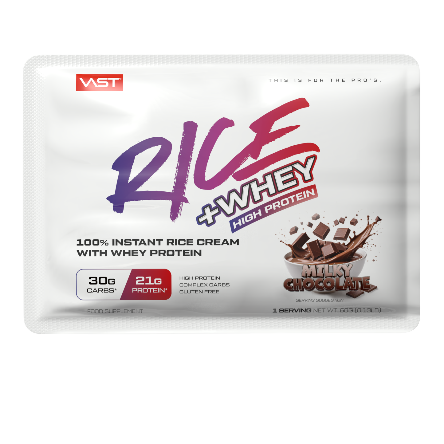 VAST RICE + WHEY To-Go Box