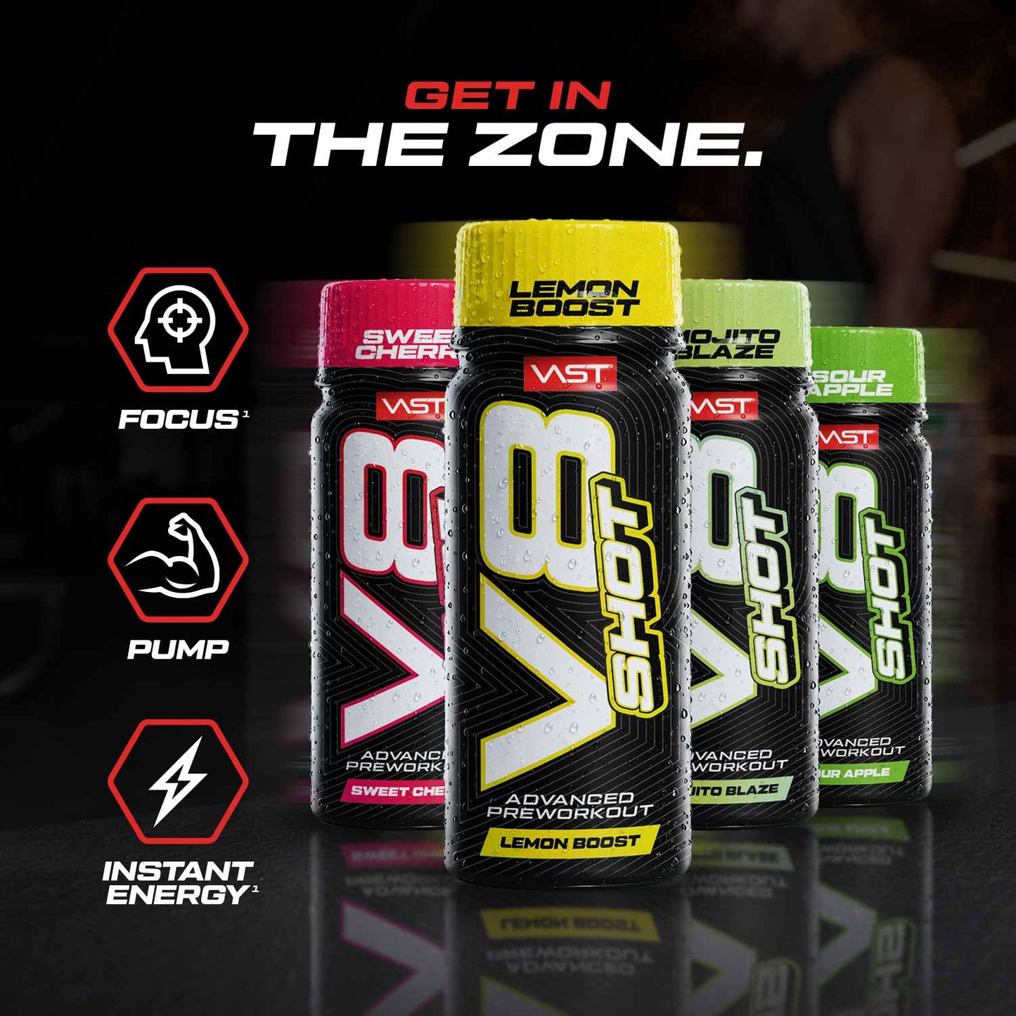 V8 Total Energy Shot
